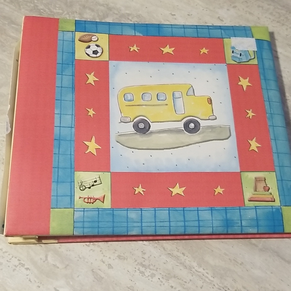 Back To School Scrapbook 8x8 New